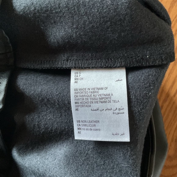 Bar III Black Faux Leather Skirt - Picture 5 of 7